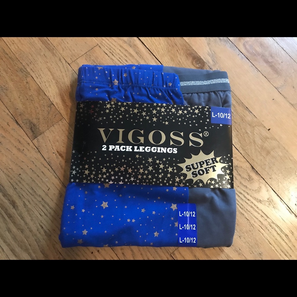 Vigoss Leggings 2 Pairs 10/12